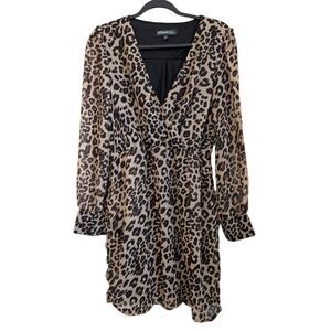 Pompous Leopard Print Dress